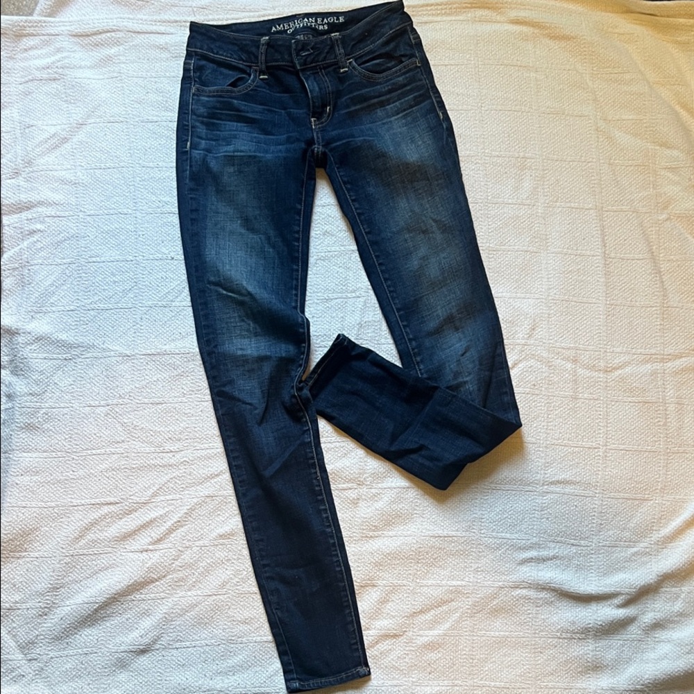 American Eagle Outfitters Women's Indigo Skinny Jeans